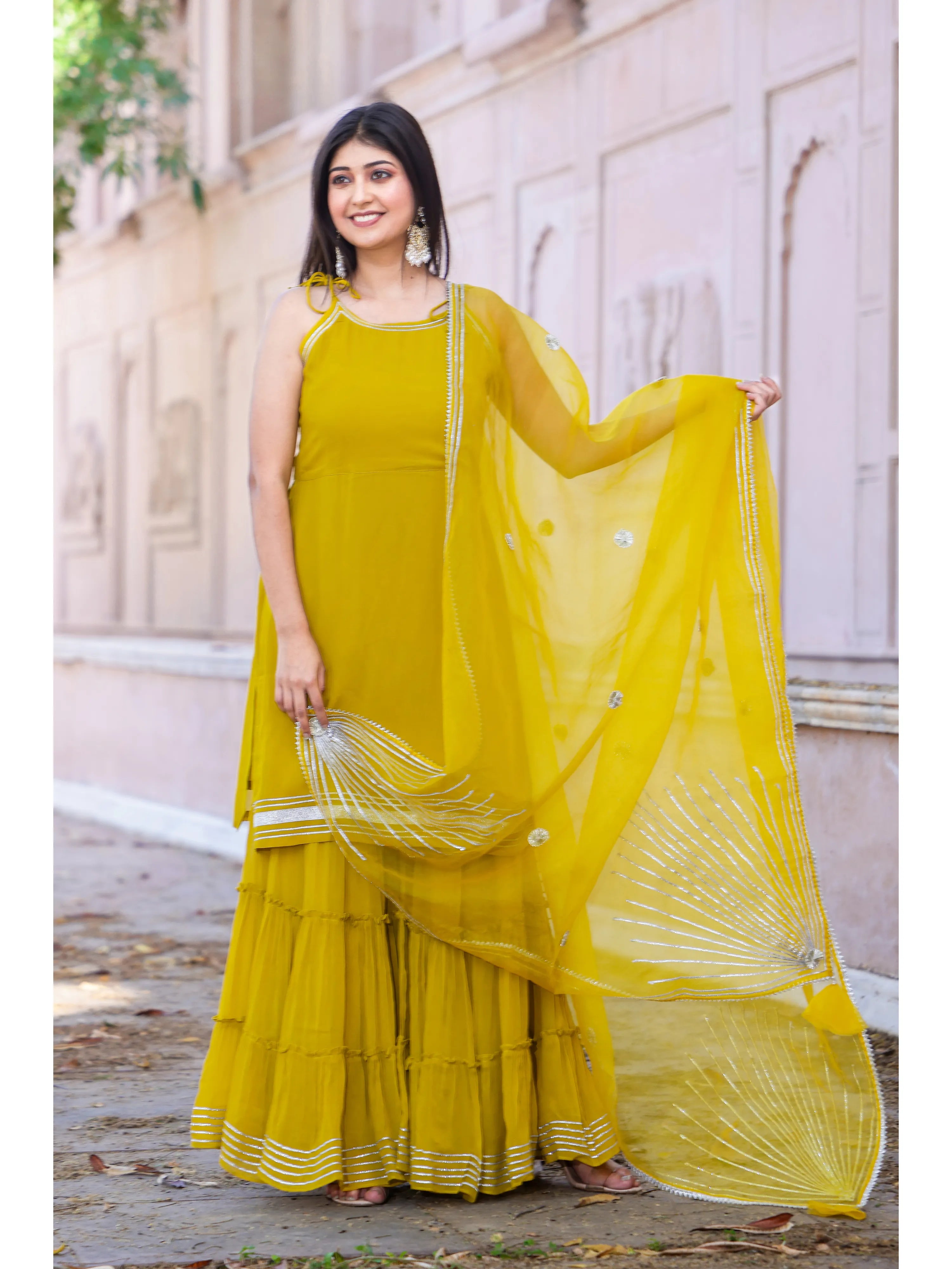 Sharara plazo kurti best sale