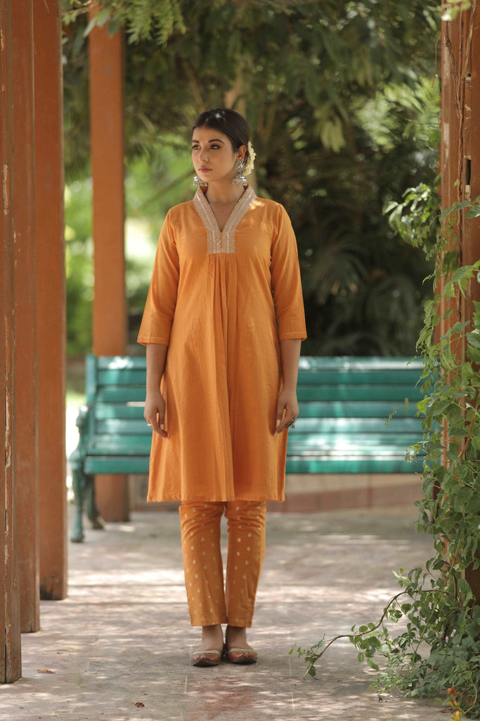 pink kurta plazo